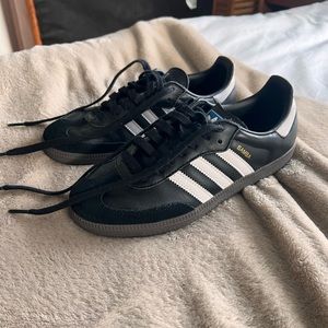 Adidas Samba OG Shoes in Black/Cloud